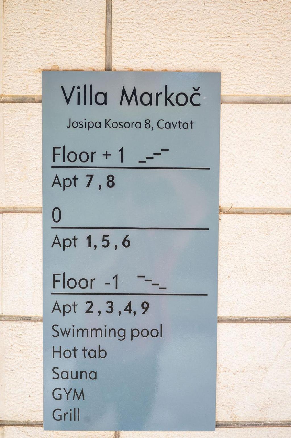 Villa Markoc Cavtat Exterior foto